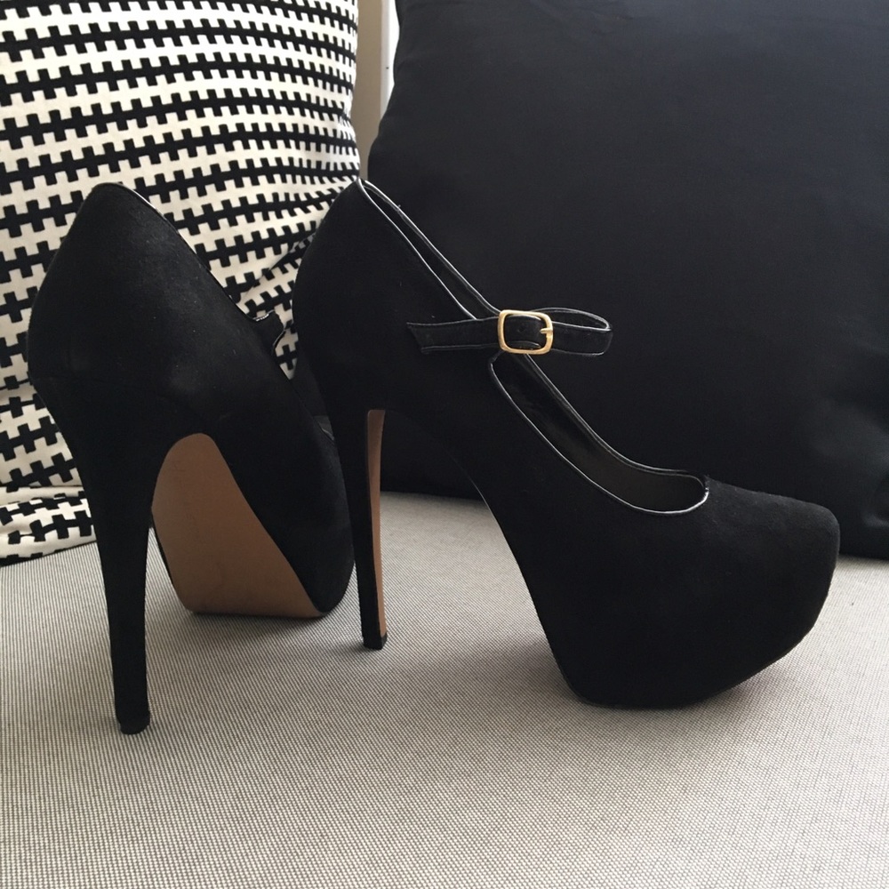 H by Halston Platform Mary Janes Size 8.5